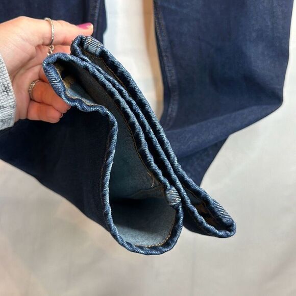 Everlane Uniform Jeans Mens Size 34x30 Blue Athletic Fit Dark Wash - Picture 3 of 8